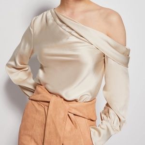 Alice Cold Shoulder Top by Jonathan Simkhai